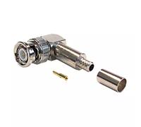 Cablenet BNC Right Angle Crimp Plug RG59 Turned