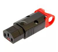 Cablenet C13 10 Amp IEC Lock+ Power LSOH Connector (Screw)