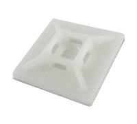 Cablenet Cabletie Base 28mm x 28mm Neutral (PK 100)