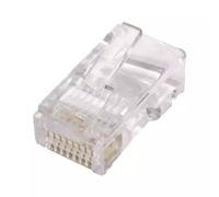 Cablenet Cat5e RJ45 UTP Flat Crimp Plug Stranded