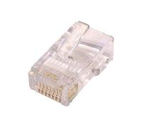 Cablenet Cat5e RJ45 UTP Round Crimp Plug Solid
