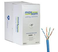 Cablenet Cat6 Blue U/UTP LSOH 23AWG Solid CPR Dca Cable 305m Reelex Box