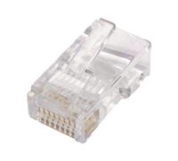 Cablenet Cat6 RJ45 UTP 50u Crimp Plug Solid/Stranded (1 Part)
