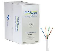 Cablenet Cat6 White U/UTP LSOH 23AWG Solid CPR Dca Cable 305m Reelex B