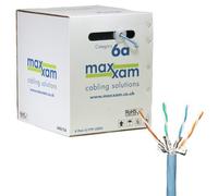 Cablenet Cat6a Ice Blue U/FTP LSOH 23AWG Solid CPR B2ca Cable 305m Ree