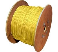 Cablenet Cat6a Yellow S/FTP LSOH 26AWG Stranded Patch Cable 500m Reel