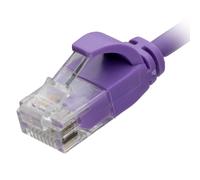 Cablenet CNL 0.25M C6 Vi UTP Ls 30AWG Slim SB