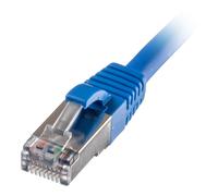 Cablenet CNL 100PK 0.3M C6a Bl SFTP Ls 26AWG SB networking cable Blue