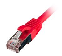Cablenet CNL 100PK 0.3M C6a Rd SFTP Ls 26AWG SB networking cable Red Cat6a S/FTP (S-STP)