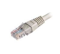 Cablenet CNL 100PK 1M C5e Gy UTP PVC 24AWG FMB networking cable