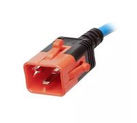 Cablenet CNL 1M C20-C19 D-Lck Bl PVC 1.5MM. Cable length: 1 m Connector 1: IEC C20 Connector 2: IEC C19. Input current: 16 A
