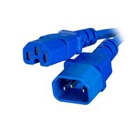 Cablenet CNL 2M C14-C15 Bl Rbr 0.75MM