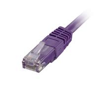 Cablenet CNL 50PK 5M C6 Vi UTP PVC 24AWG FMB networking cable Violet C