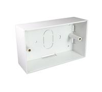 Cablenet Double Gang PVC Back Box 45mm