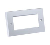Cablenet Flush Double Gang Faceplate 146mm x 86mm