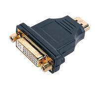 Cablenet HDMI 1.4b Male - DVI-D Female Black Adaptor