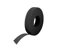 Cablenet Hook and Loop One Wrap Continuous Tape 25m Reel x 10mm Black