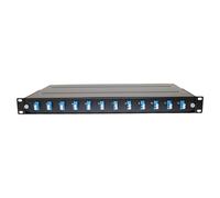 Cablenet Loaded Fibre Patch Panel OS2 24 Fibre - 12 x LC Duplex
