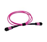 Cablenet MPO-12TC4MPO3EV InfiniBand/fibre optic cable 3 m Magenta Violet