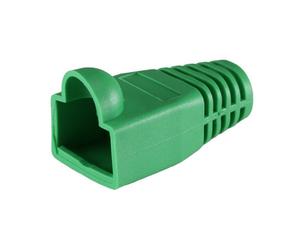 Cablenet RJ45 Cat6a Boot Green 6.5mm