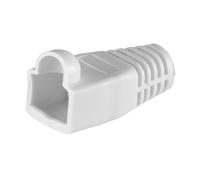 Cablenet RJ45 Cat6a Boot White 6.5mm