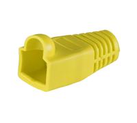 Cablenet RJ45 Cat6a Boot Yellow 6.5mm
