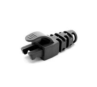 Cablenet RJ45 Snagless Strain Relief Flush Boot Black 6.5mm