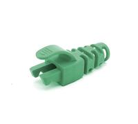 Cablenet RJ45 Snagless Strain Relief Flush Boot Green 6.5mm. Product type: Cable boot Product colour: Green Cable standard: Cat6/6a. Quantity per pack: 50 pc(s)