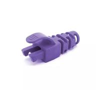 Cablenet RJ45 Snagless Strain Relief Flush Boot Violet 6.5mm. Product type: Cable boot Product colour: Violet Cable standard: Cat6/6a. Quantity per pack: 50 pc(s)