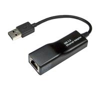 Cablenet USB 2.0 - Ethernet 10/100 Black Adaptor