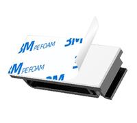 cableOrganizers cableClips - 5 Hole Self Adhesive, PP Strong cableClips, cableManagement Clips with Non Marking Glue Desk and Wall Use | cableOrganizer for USB Charging cablePower Cord U