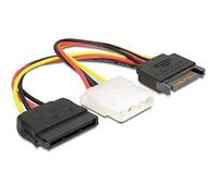 cablepelado - CABLE DE ALIMENTACION Male SATA - SATA Molex Female and 0.15 Metres