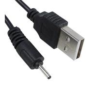 CABLEPELADO USB DC Power Cable | Extension Cable DC | Compatible with Nokia | Black | 80 cm