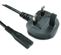 Cables Direct UK - C7 3m Black 2 m C7 coupler
