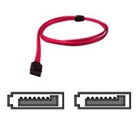 Cables Direct 0.45 m, SATA/SATA, M/M SATA Cable 0.45 m Black, Red - SATA Cables (SATA/SATA, M/M, 0.45 m, SATA I, Male Connector/Male Connector, Black, Red)