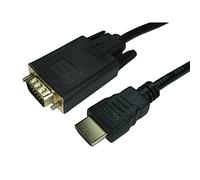 Cables Direct 1.8MTR HDMI TO VGA CABLE GOLD PLATED