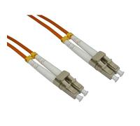 Cables Direct 10.0m LC-LC 50/125 MMD OM2. Cable length: 10 m Connector 1: LC Connector 2: LC Core diameter: 50 m Full duplex