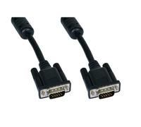 Cables Direct 10m SVGA. Cable length: 10 m Connector 1: VGA (D-Sub) Connector 2: VGA (D-Sub). Bandwidth: 100 MHz