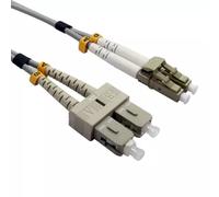 Cables Direct 15.0m LC-SC 62.5/125 MMD OM1 InfiniBand/fibre optic cable 15 m Grey