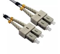 Cables Direct 15m SC-SC OM1 InfiniBand/fibre optic cable Grey