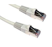 Cables Direct 1m CAT6a. M - M networking cable Grey S/FTP (S-STP)