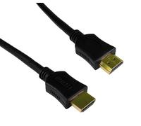 Cables Direct High Speed 1M Black Cable