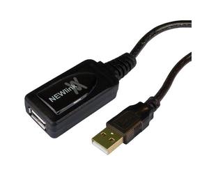 Cables Direct 20m USB 2.0 Active Repeater. Cable length: 20 m. Connector gender: Male/Female Maximum data transfer rate: 0.48 Gbit/s Product colour: Black