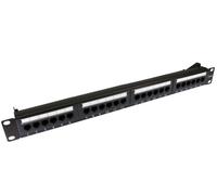 Cables Direct 24 port Cat5e patch panel 1U