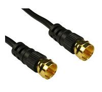 Cables Direct 2FK-15 coaxial cable 15 m F-type Black