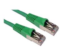 Cables Direct 2M Green Cat6A Patch Cable