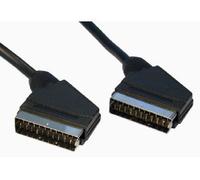 Cables Direct 2SS-01 SCART cable 1.5 m SCART (21-pin) Black
