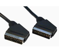 Cables Direct 2SS-05 SCART cable 5 m SCART (21-pin) Black