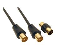 Cables Direct 2TV-20BK coaxial cable 20 m Black