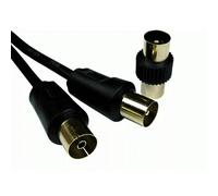 Cables Direct 2TVREV-02K coaxial cable 2 m Black